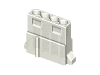 5.08mm disk drive receptacle