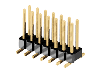 2.54mm cift sira SMD
